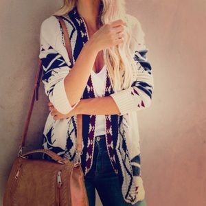 Newfoundland Tribal Cardigan by Fate